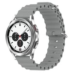 Microsonic Xiaomi Watch S3 için Kordon Ocean Band Gri [Watch S3 ile Uyumlu Kordon - Gri]
