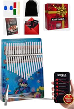 Midex KLX-640 Okyanus Cam Kalimba 17 Tuşlu Full Set - Seçenekler: KLX-640, KLX-650, KLX-640-PAK, KLX-650-PAK, KLX-660-PAK...