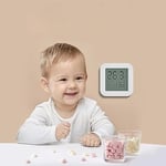 Mijia Isı Ve Nem Ölçer Termometre Bluetoooth Bağlantılı Dijital Termometre LCD Ekranlı Isı Nem Ölçer, iOS/Android ile uyumlu,çucuk,bebek,ev vs. için, beyaz
