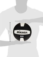 Mikasa MGV500 Heavy Weight Training Indoor Volleyball, Black/White