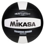 Mikasa MGV500 Heavy Weight Training Indoor Volleyball, Black/White