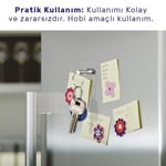 Mıknatıslı Anahtarlık - Paslanmaz - Neodyum Mıknatıslı Hediyelik Anahtarlık. Metal yüzeylere yapışır ve anahtarlıklarınızı kaybolmasını engeller. Dostlarınız için mükemmel bir hediyelik eşya.