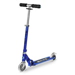 Mikro Kickboard- Sprite LED - 2 Tekerlekli Tekme Scooter Yaş 8+, Katlanır, Hafif, Hareketle Aktive Edilen Işıklı Tekerlekli Taşınabilir Scooter
