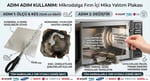 Mikrodalga Fırın İçi Mika Yalıtım Plakası (13x16 cm Geniş Boy) - Kesilebilir Evrensel Levha - Arçelik, Beko, Samsung, Bosch, Vestel Uyumlu Magnetron Koruyucu
