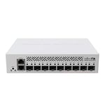 Mikrotik CRS310-1G-5S-4S +5 x SFP Bağlantı Noktasında 4 x SFP+Bağlantı Noktası ve 1 x Gigabit Ethernet Bağlantı Noktası