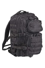 Mil-Tec Ranger Assault Pack - Sağlam Dayanıklı Hafif Çok Yönlü Taktik Açık Hava Kamp Yürüyüş Sırt Çantası Ayarlanabilir Yastıklı Omuz Askıları ve MOLLE Döngüleri ile