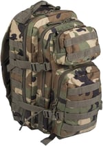 Mil-Tec Ranger Assault Pack - Sağlam Dayanıklı Hafif Çok Yönlü Taktik Açık Hava Kamp Yürüyüş Sırt Çantası Ayarlanabilir Yastıklı Omuz Askıları ve MOLLE Döngüleri ile