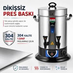 Miletto 120 Bardak Standart Çay Makinesi 12 lt - MR23