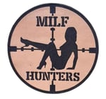 MILF HUNTER Deri PEÇ - Arma - Leather Patch