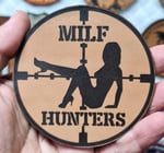 MILF HUNTER Deri PEÇ - Arma - Leather Patch