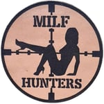 MILF HUNTER Deri PEÇ - Arma - Leather Patch