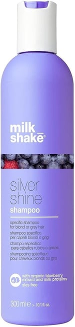 Milk Shake Silver Shine Beyaz Gri ve Platin Saçlar İçin Sülfatsız Mor Tonlama Şampuanı 300ml