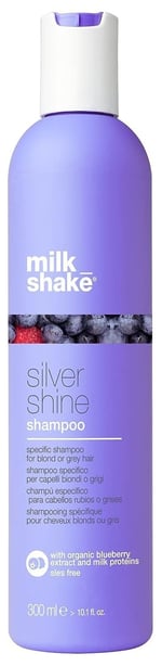 Milk Shake Silver Shine Beyaz Gri ve Platin Saçlar İçin Sülfatsız Mor Tonlama Şampuanı 300ml