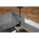 Milwaukee Mıknatıslı uç tutucu 48324511 1/4 inç - 152 mm altıgen şok dalgası, 1 adet