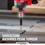 Milwaukee Mıknatıslı uç tutucu 48324511 1/4 inç - 152 mm altıgen şok dalgası, 1 adet