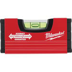Milwaukee T4932459100 Ağır Hizmet Tipi Minibox Su Terazisi, metal