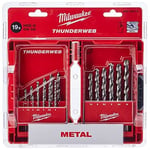 Milwaukee Thunderweb DIN338 Matkap Ucu Seti 19 Parça