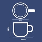 Mindful Design Çift Duvar Yalıtımlı Bardaklar Espresso Kupaları (2'li Set) - 5.5oz