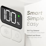 Minesk Airflow Pro Taşınabilir Mini Vantilatör - Buz Etkisi - Katlanabilir Tasarım ve Boyun Askılı - En Düşük Hızda 9 Saat 30 Dakikaya Varan Kullanım Süresi