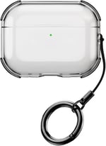 Minesk Airpods PRO 3 için Ultra Şeffaf Silikon Kılıf Darbe Emici Köşeler ile Mükemmel Koruma ve Yüksek Kaliteli Taşıma Karabinalı A - Seçenekler: Airpods Pro 1.Nesil, Airpods Pro 2.Nesil, Airpods 3...