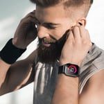 Minesk Apple Watch için Uyumlu Bilek Kalınlığına Göre Ayarlanabilir Yumuşak Kumaşlı ve İnce Görünümlü Dayanıklı Sık Dokuma K - Seçenekler: Siyah, No-2, No-3, No-4, No-5, No-7, No-10, Haki, Koyu Gri...