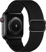 Minesk Apple Watch için Uyumlu Bilek Kalınlığına Göre Ayarlanabilir Yumuşak Kumaşlı ve İnce Görünümlü Dayanıklı Sık Dokuma K - Seçenekler: Siyah, No-2, No-3, No-4, No-5, No-7, No-10, Haki, Koyu Gri...