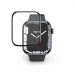 Minesk Apple Watch ile Uyumlu Nano-PPF Ekran Koruyucu Tam Kaplayan Tasarım ve Güçlü Yapışkan (41 MM) - Bedenler: 38 MM, 41 MM