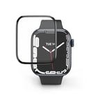 Minesk Apple Watch ile Uyumlu Nano-PPF Ekran Koruyucu Tam Kaplayan Tasarım ve Güçlü Yapışkan (41 MM) - Bedenler: 38 MM, 41 MM