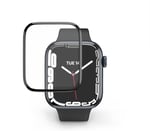 Minesk Apple Watch ile Uyumlu Nano-PPF Ekran Koruyucu Tam Kaplayan Tasarım ve Güçlü Yapışkan (41 MM) - Bedenler: 38 MM, 41 MM