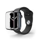 Minesk Apple Watch ile Uyumlu Nano-PPF Ekran Koruyucu Tam Kaplayan Tasarım ve Güçlü Yapışkan (41 MM) - Bedenler: 38 MM, 41 MM