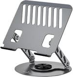 Minesk Macbook ve Laptop Standı 360 Derece Dönebilen Boyutu Ayarlanabilir Alüminyum Alaşım Ergonomik Tasarım Bilgisayar Tutucu (Bilgisayar Standı) - Seçenekler: Bilgisayar Standı, Tablet Standı