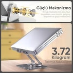 Minesk Tablet Standı 360 Derece Dönebilen Katlanabilir Ergonomik Tablet Tutucu - Seçenekler: Bilgisayar Standı, Tablet Standı