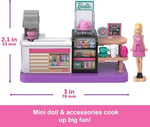 Mini BarbieLand Bebek ve Oyun Seti JCR29 - Fırın Jcr31
