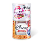 Mini Brands ZURU tarafından Disney Snacks Serisi 1 Kapsül Oluşturun, Lisanslı Mini Koleksiyon, Gizemli Kör Ambalaj, DIY, El Sanatları, Reçine Oyun, Yenilik, Replika Gıda, Yenilebilir Değil, 8+ (2