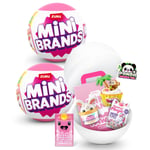 Mini Brands ZURU'dan Kawaii Kapsül, Sürpriz Kawaii koleksiyon minisi, Kör Ambalaj, Japon Temalı koleksiyon (2 Paket)