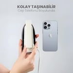 Mini Seyahat Ütüsü Küçük Boy Kolay Taşınabilir Buharsız Ütü