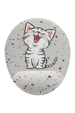 Minik Kedi Bilek Destekli Mouse Pad