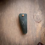 minimal X V Anahtarlık, Hakiki Deri Anahtarlık, Kolay Kullanım ve Çizilmelere Karşı Önleyici, Minimalist Şık Tasarım