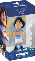 Minix - DIEGO ARMANDO MARADONA Numarası 10 Forması Açık Mavi Figürlü Orijinal Heykelcik MINIX Serisi Futbol Yıldızları 10N - Yüksekl - Seçenekler: gündelik, Ev dekorasyonu, Diego Maradona Sarı ve Mavi