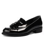 Mio Gusto Iris Siyah Rugan Oxford Ayakkabı - Bedenler: 36 EU Wide, 37 EU, 38 EU, 39 EU, 40 EU, 41 EU, 42 EU