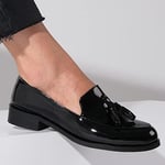Mio Gusto Iris Siyah Rugan Oxford Ayakkabı - Bedenler: 36 EU Wide, 37 EU, 38 EU, 39 EU, 40 EU, 41 EU, 42 EU