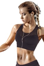 MioFit Fishnet Destekli Seamless Spor Sütyeni