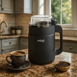 Mioji CG34 500W Paslanmaz Çelik Bıçak Kompakt Baharat ve Kahve Öğütücü Siyah