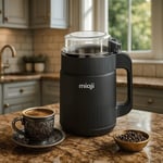 Mioji CG34 500W Paslanmaz Çelik Bıçak Kompakt Baharat ve Kahve Öğütücü Siyah