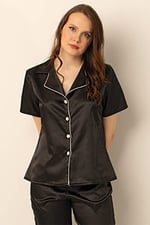 Miorre Bayan Saten Pijama Takımı