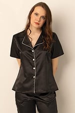 Miorre Bayan Saten Pijama Takımı