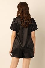 Miorre Bayan Saten Şortlu Pijama Takımı