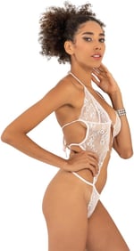 Miorre Taş Detaylı Güpürlü Babydoll
