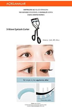 MISSHA 3 Kat Güçlü Kirpik Kıvırıcı MISSHA 3-Wave Eyelash Curler
