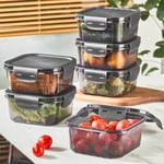Mithra Life 6 Adet Vakumlu Sızdırmaz Saklama Kabı Seti 400ML 800ML 1400ML MIT1087